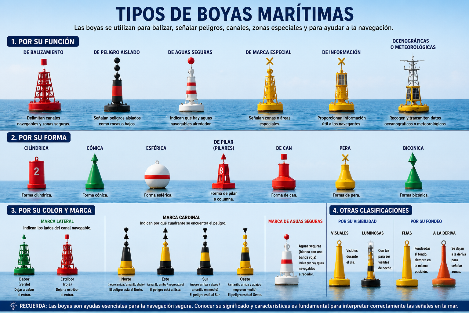 ¿Qué entendemos por una boya?